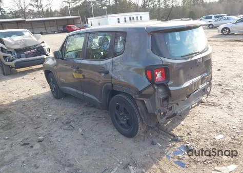 2017 Jeep Renegade Sport Fwd из США, поврежденный, VIN ZACCJAAB1HPF98962